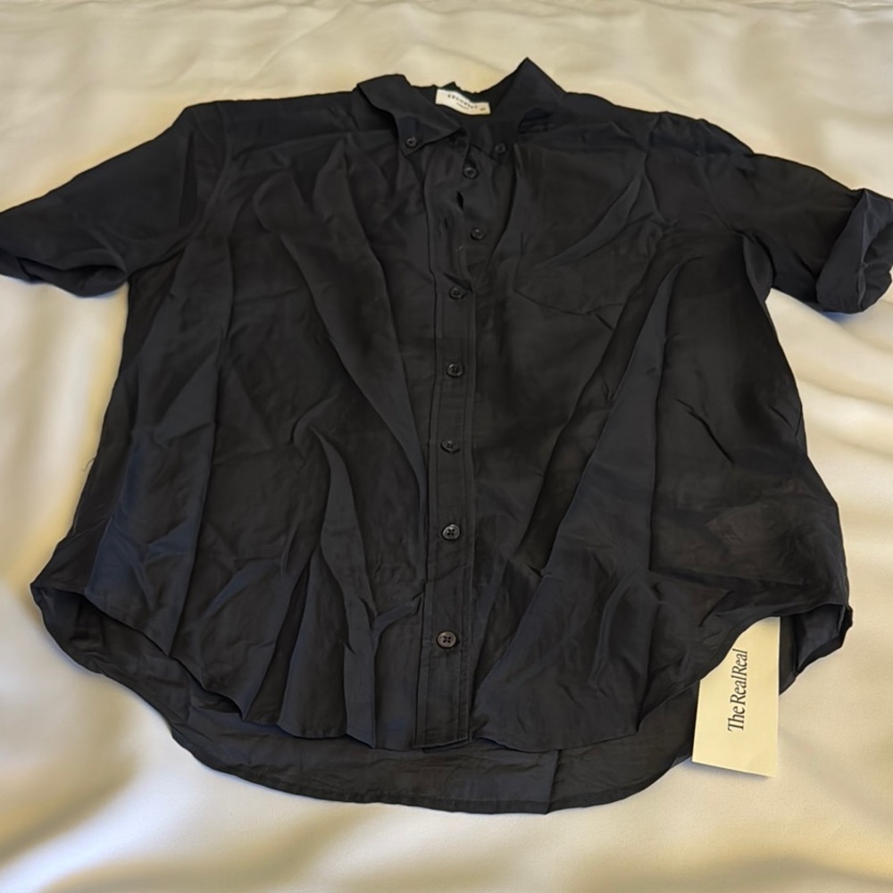 Equipment - Femme | Black Casual Button Down Shirt